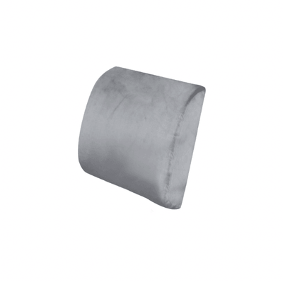 Memory Foam Lumbar Support Cushion- Harbour Grey - Kyndle