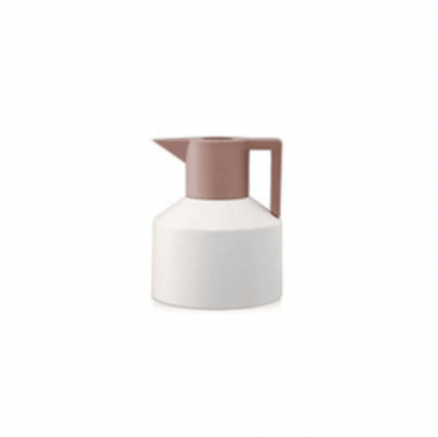 Nordic Style Vacuum Flask- White/Pink - Kyndle