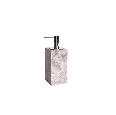 Premium Natural Marble Soap Dispenser- Tall Cream - Kyndle