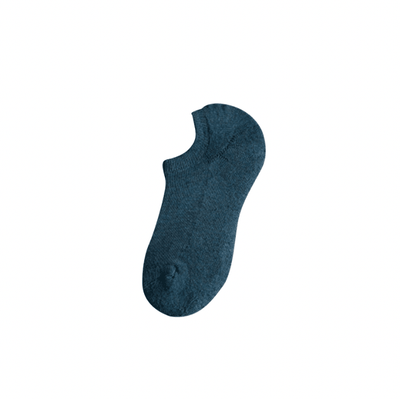 Short Cotton Socks- Dark Blue - Kyndle