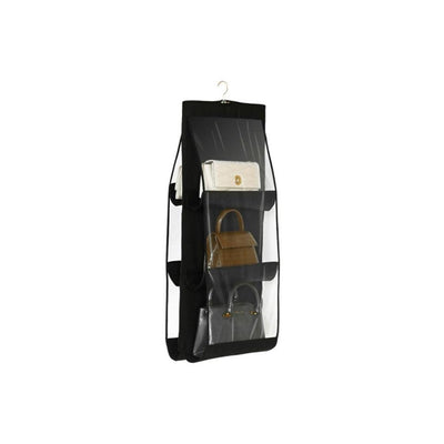 Bag Storage Organizer 6 Slot- Black - Kyndle