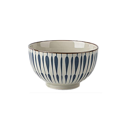 Anjō Ceramic Oriental Rice Bowl - 6 inch - Kyndle