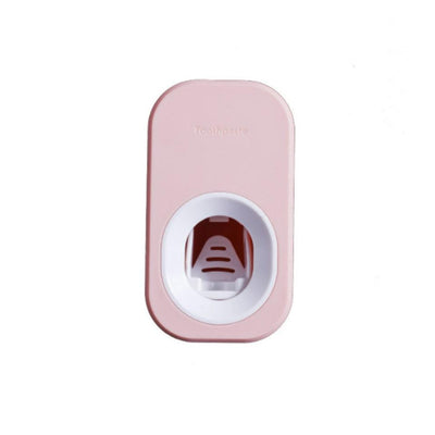 Wall Mount Household Automatic Toothpaste Dispenser- Pink - Kyndle