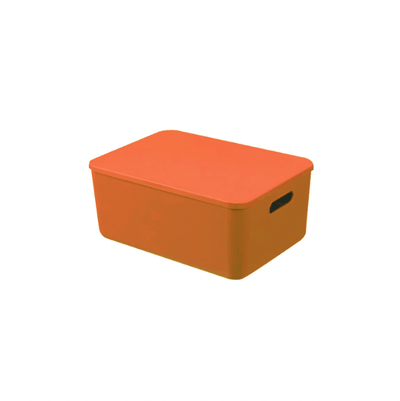 Stackable Storage Boxes 16L- Orange - Kyndle
