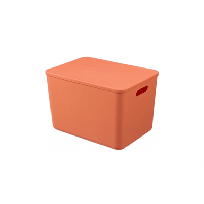 Stackable Storage Boxes 24L- Orange - Kyndle