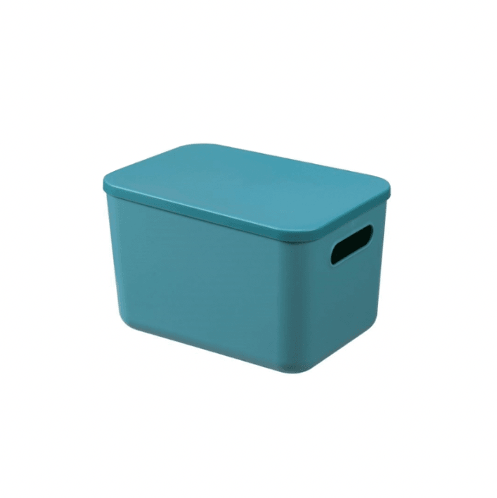 Stackable Container Box Green Stackable Storage Boxes 8L- Green