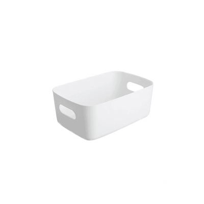 Stackable Storage Boxes Wide MM without cover - White - Kyndle