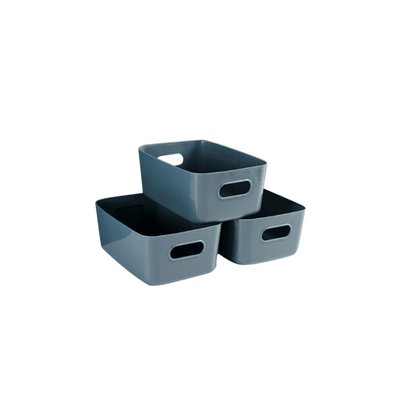 Stackable Storage Boxes Wide SS without cover - Green - Kyndle