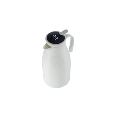 Thermal Jug with Thermometer Sensor 1.9L- Snow White - Kyndle