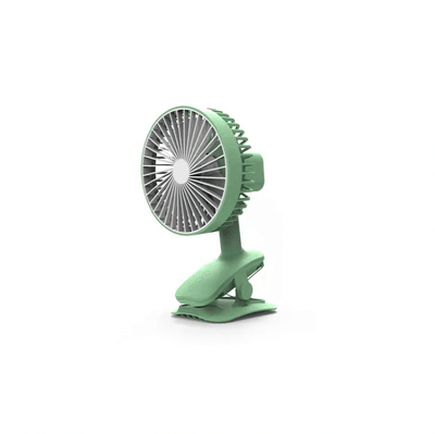 USB Portable Oscillating Strong Clip on Fan- Green - Kyndle