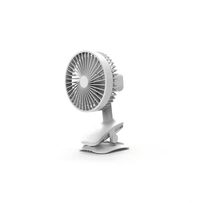 USB Portable Oscillating Strong Clip on Fan- White - Kyndle