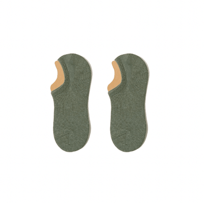 Unisex Casual Ankle/Short Breathable Socks- Army Green - Kyndle