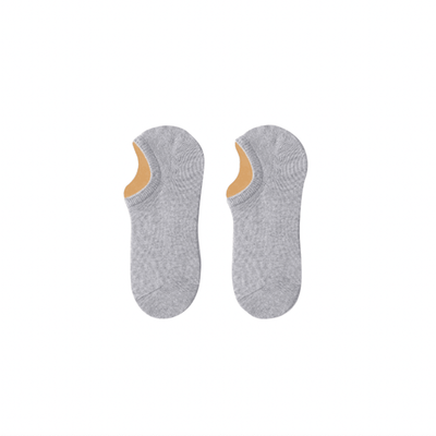 Unisex Casual Ankle/Short Breathable Socks-Light Grey - Kyndle
