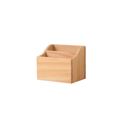 Wooden Desk Organizer- Light Wood - Kyndle
