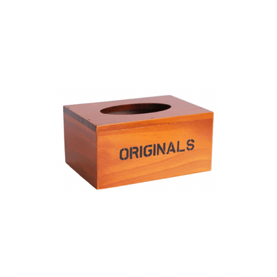 Wooden Retro Tissue Box Holder - Kyndle