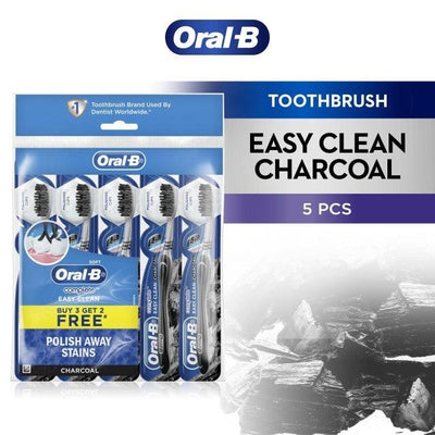 Oral B Easy Clean Charcoal 5s - Kyndle