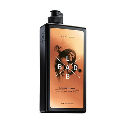 BAD LAB [CAVEMAN CLEANER] 3-IN-1 Hair, Face & Body Cleaner With Vitamin B5 & Fluidipure™ 400ml Classic - Kyndle
